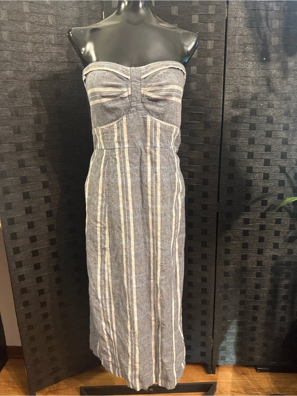 Free People Life Like This Strapless Dress Sz M